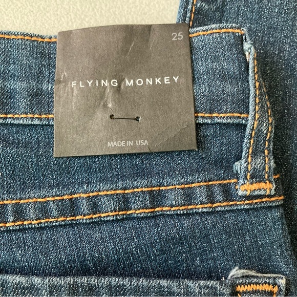 Flying Monkey Skinny Blue Jeans | Style # L7317M & Cut #759A | NWT - Picture 8 of 10